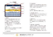 店頭用、予約受付機の操作マニュアル